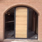 Porta in alluminio presso Cantina Dionigi - Bevagna (Pg)